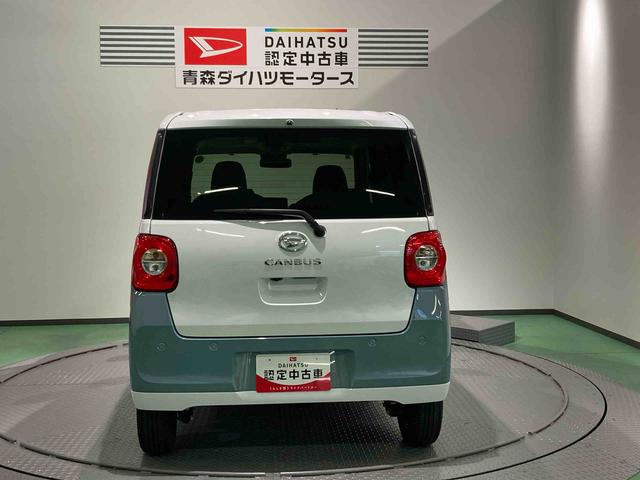 ムーヴキャンバス ストライプスＧ　キーレス　スマートキー　４ＷＤ　エアバッグ　ＡＢＳ（6枚目）