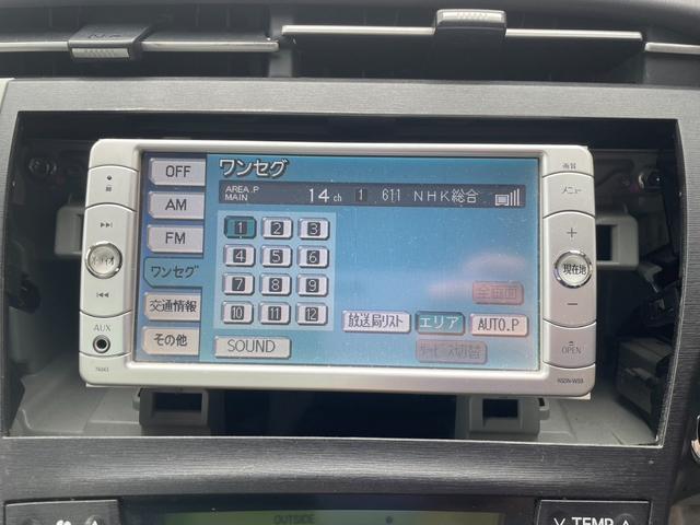 プリウス Ｓ　ナビ／社外クリアランスソナー／バックモニター（10枚目）