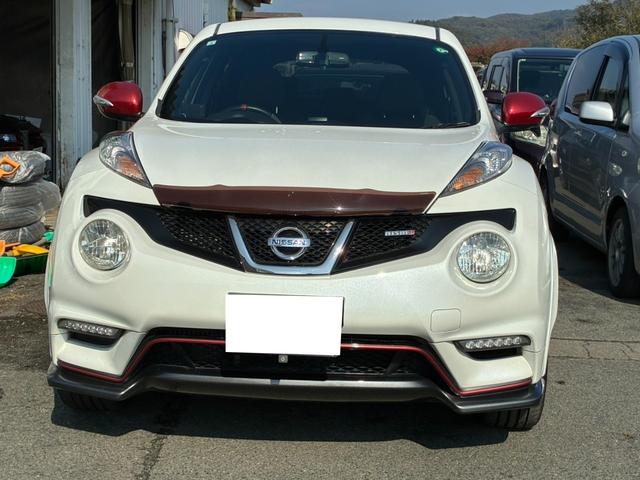 ジューク ニスモ ナビ/ETC/Bluetooth/バックモニター/衝突安全ボディ/スマートキー/4WD・2WD切り替え可能/衝突軽減ブレーキ/CD・DVD/納車前安心整備(2枚目)