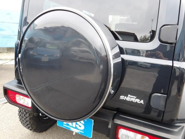 ジムニーシエラ ＪＣ　４ＷＤ　衝突被害軽減装置　リフトアップ仕様　社外アルミホイール＆ホワイトレターマッドタイヤ　前後ショートバンパー　社外フロントグリル　社外１０インチディスプレイオーディオ　ホイール組スタッドレス有（62枚目）