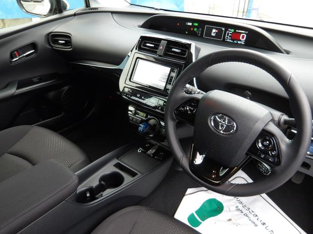 プリウス S 4WD モデリスタフルエアロ 寒冷地仕様 トヨタセーフティセンス 社外SDナビ バックモニター 地デジTV Bluetooth&USBオーディオ エンジンスターター ホイール組スタッドレス有(20枚目)