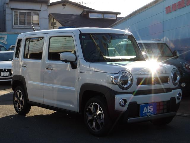 ハスラー ハイブリッドＸ　４ＷＤ　スズキコネクト純正９インチナビ　デュアルカメラブレーキ＆スズキセーフティサポート　全方位バックモニター　寒冷地仕様　シートヒーター　コーナーセンサー　アダプティブクルーズコントロール（2枚目）