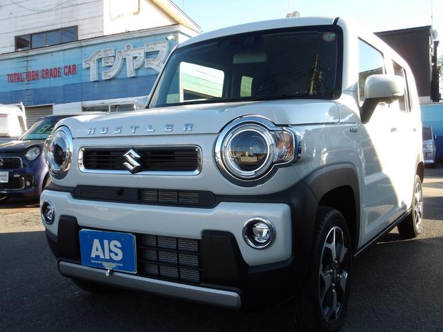 ハスラー ハイブリッドＸ　４ＷＤ　スズキコネクト純正９インチナビ　デュアルカメラブレーキ＆スズキセーフティサポート　全方位バックモニター　寒冷地仕様　シートヒーター　コーナーセンサー　アダプティブクルーズコントロール（5枚目）