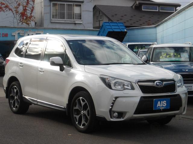フォレスター 2.0XT アイサイト 4WD パノラミックガラスサンルーフ パワーバックドア 純正SDナビ バックモニター BTオーディオ フルセグTV LEDデイライト ハーフレザーシート 運転席・助手席シートヒーター&パワーシート(2枚目)