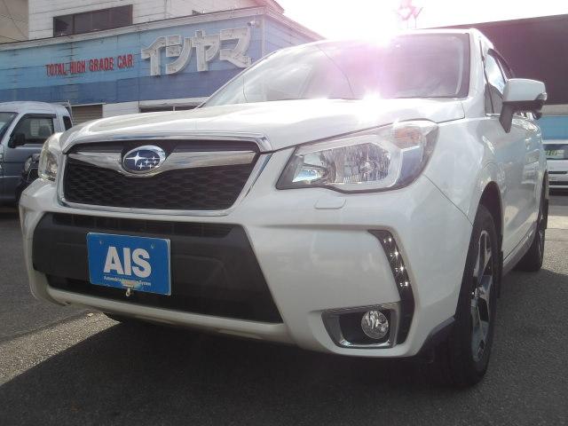 フォレスター 2.0XT アイサイト 4WD パノラミックガラスサンルーフ パワーバックドア 純正SDナビ バックモニター BTオーディオ フルセグTV LEDデイライト ハーフレザーシート 運転席・助手席シートヒーター&パワーシート(5枚目)