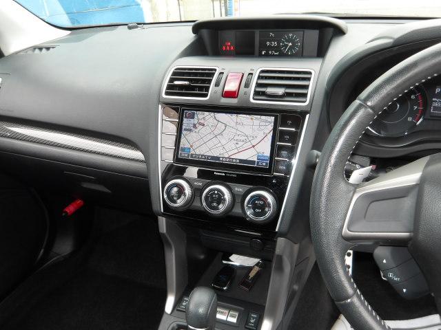 フォレスター 2.0XT アイサイト 4WD パノラミックガラスサンルーフ パワーバックドア 純正SDナビ バックモニター BTオーディオ フルセグTV LEDデイライト ハーフレザーシート 運転席・助手席シートヒーター&パワーシート(49枚目)