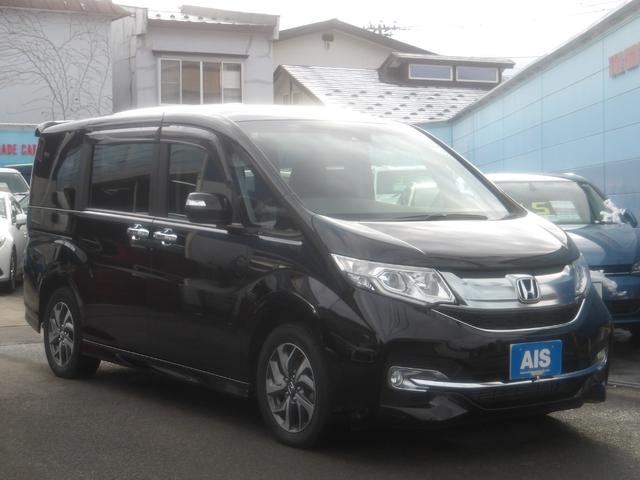 ステップワゴンスパーダ スパーダ　ホンダセンシング　４ＷＤ　衝突被害軽減装置　７人乗　純正ＳＤナビ＆後席用フリップダウンモニター　バックモニター　両側パワースライドドア　わくわくゲート（2枚目）