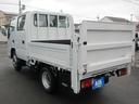 ４ＷＤ　Ｗキャブ　パワーゲート　新車特装新明和製パワーゲート　積載量１２５０ｋｇ　フラットロー　３ペダル　三方開　外装＆荷台再塗装仕上済　実走行車　排気ガス浄化装置非搭載車（13枚目）