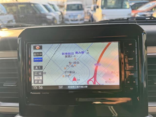 クロスビー ＨＹＢＲＩＤ　ＭＶ　３型　４ＷＤ／６ＡＴ　７インチナビ付き（8枚目）