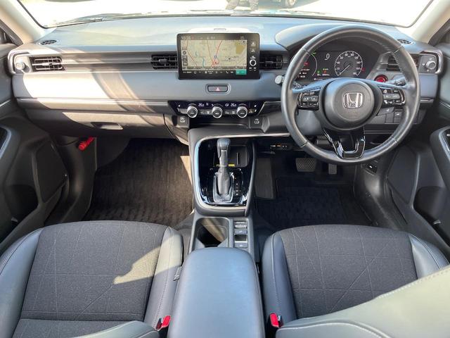 ヴェゼル e:HEV Z 衝突軽減装置 禁煙車 純正9型ナビ レーダークルーズ バックカメラ ETC Bluetooth フルセグ ドラレコ シートヒーター 電動リアゲート ハーフレザー LEDヘッドライト コーナーセンサー(2枚目)