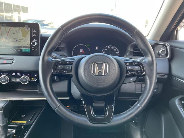 ヴェゼル e:HEV Z 衝突軽減装置 禁煙車 純正9型ナビ レーダークルーズ バックカメラ ETC Bluetooth フルセグ ドラレコ シートヒーター 電動リアゲート ハーフレザー LEDヘッドライト コーナーセンサー(11枚目)