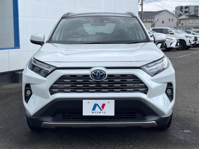 RAV4 ハイブリッドG 4WD サンルーフ 衝突被害軽減システム 禁煙車 10.5型ディスプレイオーディオ ハーフレザーシート バックカメラ サイドカメラ レーダークルーズ 前席シートエアコン パワーシート 電動リアゲート(14枚目)
