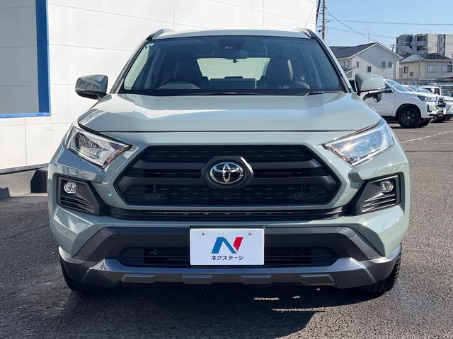 RAV4 アドベンチャー 4WD バックカメラ 衝突被害軽減システム レーダークルーズ 禁煙車 ハーフレザーシート 前席シートエアコン パワーシート ドラレコ コーナーセンサー スマートキー LEDヘッド ルーフレール(14枚目)