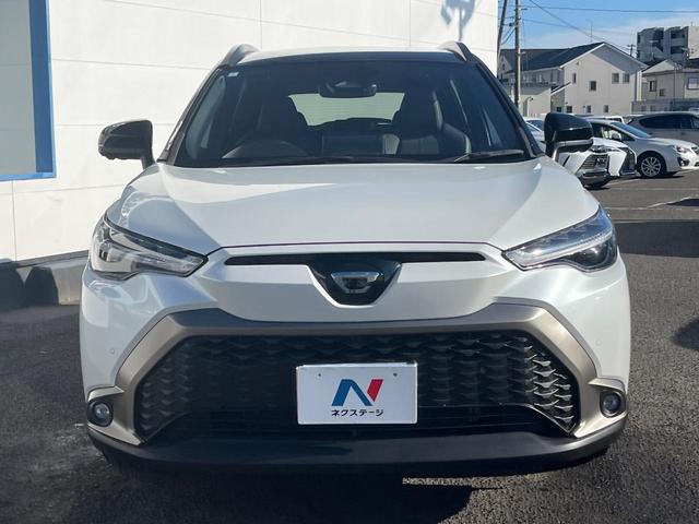 カローラクロス ハイブリッド Z サンルーフ 衝突軽減装置 禁煙車 純正10.5型ナビ 全周囲カメラ レーダークルーズ ETC Bluetooth フルセグ 前席シートヒーター パワーバックドア 前席パワーシート スマートキー(14枚目)