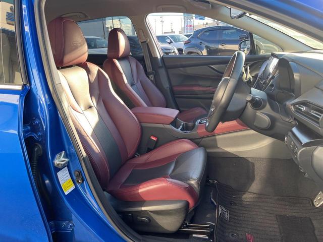 レヴォーグ STIスポーツ EX 4WD STIフルエアロ 11.6型ディスプレイオーディオ フロント・サイド・バックカメラ 衝突被害軽減システム レーダークルーズ 電動リアゲート レザーシート 全席シートヒーター ETC(8枚目)