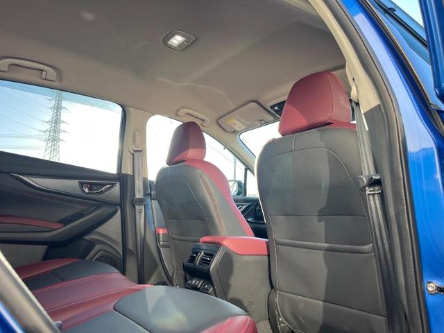 レヴォーグ STIスポーツ EX 4WD STIフルエアロ 11.6型ディスプレイオーディオ フロント・サイド・バックカメラ 衝突被害軽減システム レーダークルーズ 電動リアゲート レザーシート 全席シートヒーター ETC(45枚目)