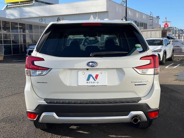 フォレスター アドバンス 4WD 衝突被害軽減システム 禁煙車 レーダークルーズ 純正8型ナビ フロント・サイド・バックカメラ 電動リアゲート レザーシート 全席シートヒーター ドラレコ コーナーセンサー LEDヘッド(15枚目)