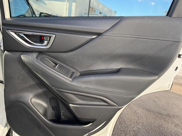 フォレスター アドバンス 4WD 衝突被害軽減システム 禁煙車 レーダークルーズ 純正8型ナビ フロント・サイド・バックカメラ 電動リアゲート レザーシート 全席シートヒーター ドラレコ コーナーセンサー LEDヘッド(76枚目)