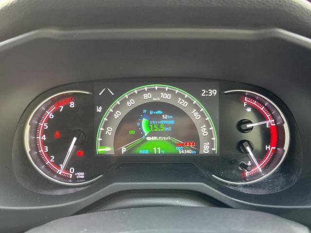 RAV4 X 衝突軽減装置 禁煙車 純正8型ディスプレーオーディオ レーダークルーズ バックカメラ ETC Bluetooth フルセグ LEDヘッドライト LEDフォグライト レーンキープアシスト(55枚目)
