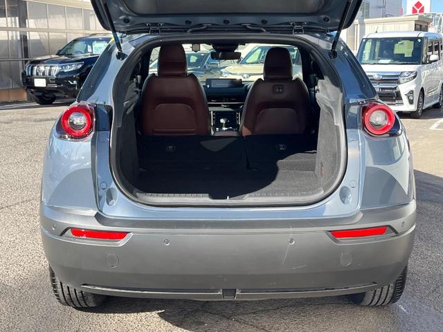 ＭＸ－３０ ベースグレード　衝突軽減装置　禁煙車　純正８．８インチナビ　全周囲カメラ　レーダークルーズ　ＥＴＣ　Ｂｌｕｅｔｏｏｔｈ　フルセグ　ドラレコ　前席シートヒーター　運転席パワーシート　ハーフレザーシート　レーンキープ（10枚目）