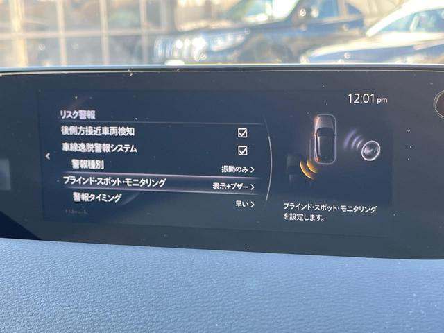 ＭＸ－３０ ベースグレード　衝突軽減装置　禁煙車　純正８．８インチナビ　全周囲カメラ　レーダークルーズ　ＥＴＣ　Ｂｌｕｅｔｏｏｔｈ　フルセグ　ドラレコ　前席シートヒーター　運転席パワーシート　ハーフレザーシート　レーンキープ（47枚目）