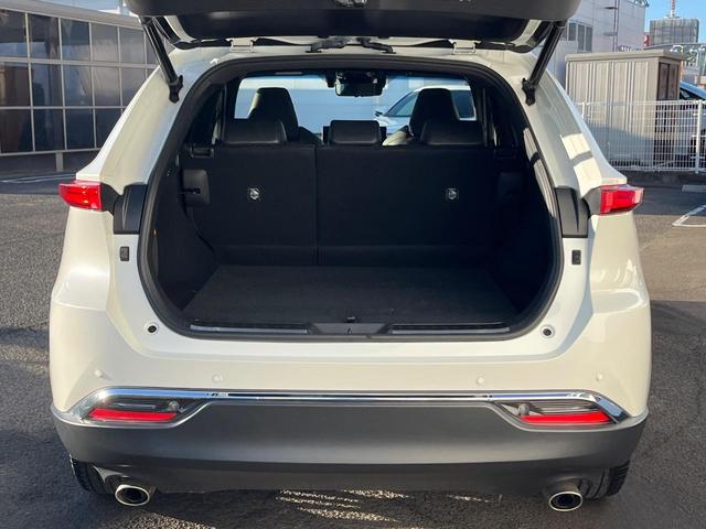 ハリアーハイブリッド Z ガラスルーフ 衝突軽減装置 禁煙車 純正12.3インチナビ JBLサウンドシステム レーダークルーズ バックカメラ ETC Bluetooth フルセグ ドラレコ パワーバックドア デジタルミラー(37枚目)