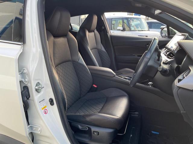 C-HR G 純正9型ナビ 衝突被害軽減システム レーダークルーズ 禁煙車 バックカメラ ハーフレザーシート ドラレコ コーナーセンサー ブラインドスポットモニター LEDヘッド ETC2.0 純正18インチアルミ(8枚目)