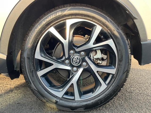 C-HR G 純正9型ナビ 衝突被害軽減システム レーダークルーズ 禁煙車 バックカメラ ハーフレザーシート ドラレコ コーナーセンサー ブラインドスポットモニター LEDヘッド ETC2.0 純正18インチアルミ(27枚目)