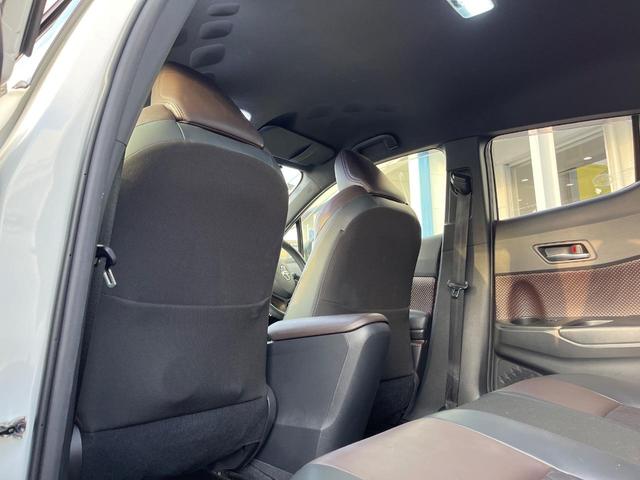 C-HR G 純正9型ナビ 衝突被害軽減システム レーダークルーズ 禁煙車 バックカメラ ハーフレザーシート ドラレコ コーナーセンサー ブラインドスポットモニター LEDヘッド ETC2.0 純正18インチアルミ(38枚目)