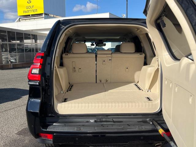 ランドクルーザープラド TX Lパッケージ サンルーフ 4WD 7人乗り 衝突軽減装置 禁煙車 本革シート レーダークルーズ 純正オプションアルミ バックカメラ ETC Bluetooth フルセグ ドラレコ 前席シートベンチレーション(40枚目)