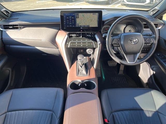 ハリアー Ｚ　衝突軽減装置　禁煙車　純正１２．３インチナビ　全周囲カメラ　ＪＢＬサウンドシステム　レーダークルーズ　ＥＴＣ　Ｂｌｕｅｔｏｏｔｈ　フルセグ　ドラレコ　パワーバックドア　デジタルインナーミラー（2枚目）