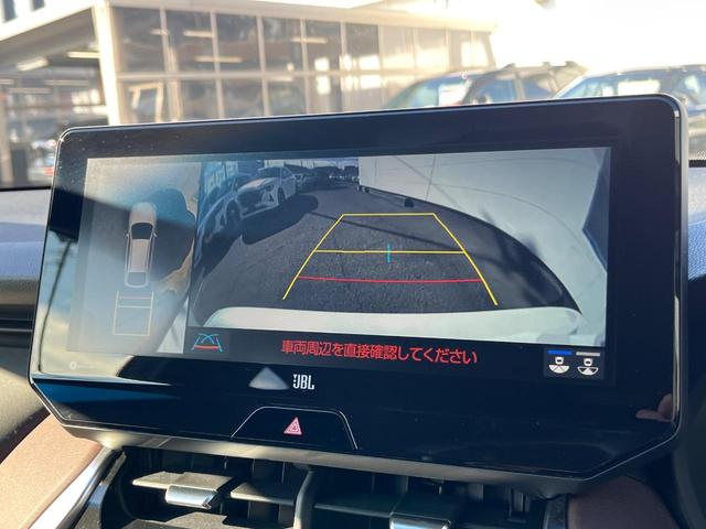 ハリアー Ｚ　衝突軽減装置　禁煙車　純正１２．３インチナビ　全周囲カメラ　ＪＢＬサウンドシステム　レーダークルーズ　ＥＴＣ　Ｂｌｕｅｔｏｏｔｈ　フルセグ　ドラレコ　パワーバックドア　デジタルインナーミラー（4枚目）