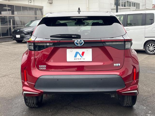 ヤリスクロス ハイブリッドＺ　モデリスタエアロ　全周囲カメラ　衝突被害軽減システム　レーダークルーズ　８インチディスプレイ　禁煙車　ハーフレザーシート　パワーシート　コーナーセンサー　シートヒーター　電動リアゲート　ＥＴＣ　ＬＥＤ（15枚目）