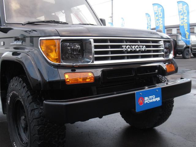 ランドクルーザープラド ＳＸワイド　リフトアップ　ジムライン１６インチホイール　ＢＦグッドリッチオールテレーンタイヤ　トヨタ純正ブラックフロントバンパー　新品スモークヘッドライト　新品オレンジコーナー　新品オレンジウインカ　ＬＥＤテール（22枚目）