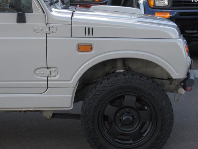 ジムニー 　ＪＡ１２Ｗ型　リフトアップ　ヨコハマジオランダーＭＴタイヤ　グレー全塗装　前後社外バンパー　新品ＬＥＤテール　新品ＬＥＤヘッドライト　社外ステレスマフラー　ＴＡＣグリル　純正ルーフラック（68枚目）