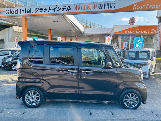 Ｎ－ＢＯＸカスタム Ｇ・Ｌターボホンダセンシング　ターボ車／純正９インチ大型ナビＴＶ／両側パワースライドドア／ＥＴＣ／クルーズコントロール／バックカメラ／衝突軽減ブレーキ／キープレーンアシスト／ハーフレザーシート／ＬＥＤヘッドライト／社外１４ＡＷ（24枚目）