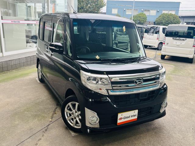 タント カスタムX トップエディションSA Bluetooth対応純正ナビTV/パワースライドドア/バックカメラ/衝突軽減ブレーキ/横滑り防止/オートエアコン/オートライト/LEDヘッドライト/純正14インチアルミホイール(4枚目)