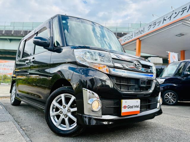 タント カスタムX トップエディションSA Bluetooth対応純正ナビTV/パワースライドドア/バックカメラ/衝突軽減ブレーキ/横滑り防止/オートエアコン/オートライト/LEDヘッドライト/純正14インチアルミホイール(6枚目)