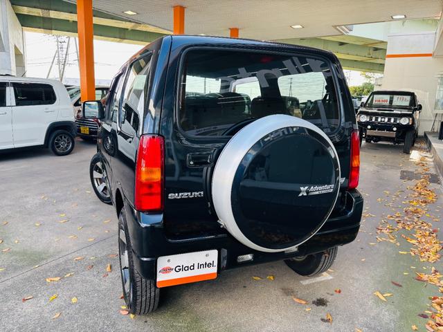 ジムニー クロスアドベンチャーXC マニュアル/4WD車/ハーフレザーシート/社外オーディオ/キーレスキー/純正16インチアルミホイール(5枚目)