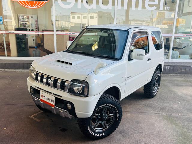 ジムニー クロスアドベンチャー 4WD/ターボ車両/マニュアル/リフトアップ/Bluetooth対応社外ナビTV/バックカメラ/シートヒーター/カスタムシフトレバー/マッドタイヤ装着/LEDフォグランプ/純正16インチアルミホイール(2枚目)