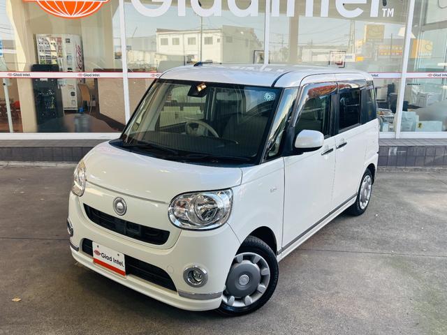 ムーヴキャンバス Ｘリミテッドメイクアップ　ＳＡＩＩ　Ｂｌｕｅｔｏｏｔｈ対応純正ナビＴＶ／全方位モニター／両側パワースライドドア／ＥＴＣ／衝突軽減ブレーキ／横滑り防止／ステアリングリモコン／ＬＥＤフォグランプ／純正ホイールキャップ（2枚目）