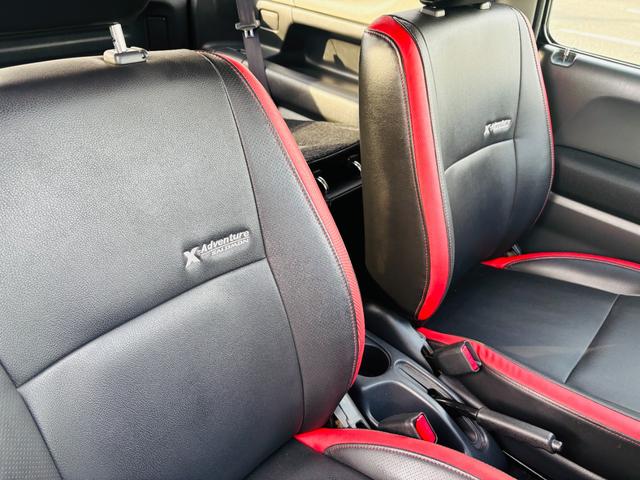 ジムニー クロスアドベンチャー　４ＷＤ／マニュアル車／専用レザー調シート／シートヒーター／社外ＣＤオーディオ／キーレスキー／純正１６インチアルミホイール（16枚目）