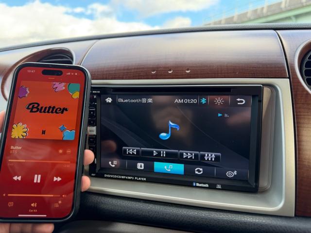 Ｂｌｕｅｔｏｏｔｈ対応ディスプレイオーディオを搭載しております！操作もしやすいですよ！ロングドライブに必須な機能が揃っております！