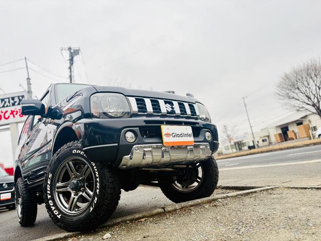 ジムニー クロスアドベンチャー　４ＷＤ／ターボ車／後期型／リフトアップ／マッドタイヤ装着車／キーレスキー／社外ＣＤオーディオ／純正１６インチアルミホイール（16枚目）