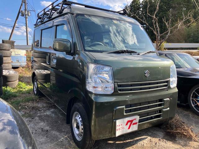 エブリイ PCリミテッド 4WD ハイルーフ AT ETC 両側スライドドア キーレスエントリー 電動格納ミラー 盗難防止システム ABS エアコン パワーステアリング パワーウィンドウ(2枚目)