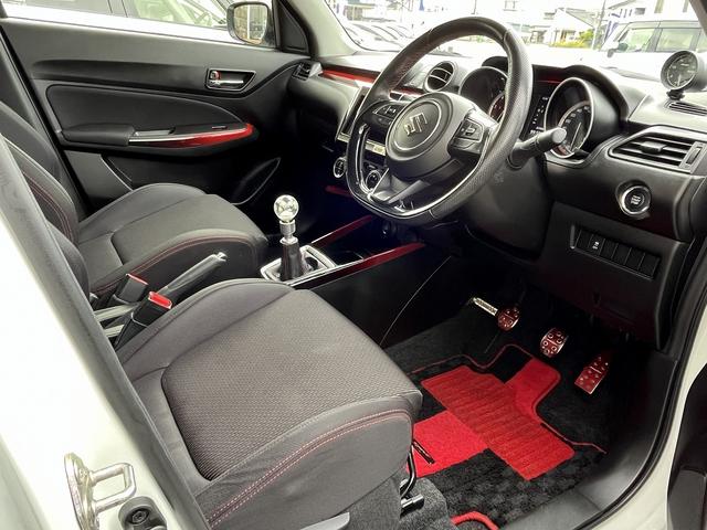 スイフトスポーツ ベースグレード 禁煙車 1オーナー 6速MT【Greddyフルエアロ】社外マフラー【クスコタワーバー】ADVAN17インチアルミ【ブーストメーター】クルーズコントロール ドライブレコーダー シートヒーター(20枚目)