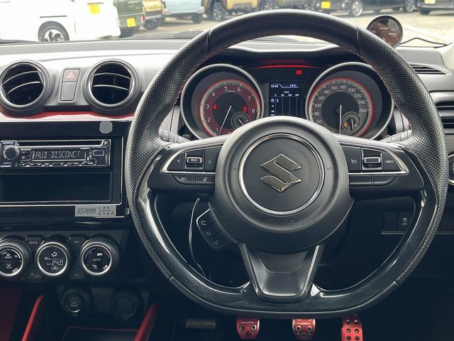 スイフトスポーツ ベースグレード 禁煙車 1オーナー 6速MT【Greddyフルエアロ】社外マフラー【クスコタワーバー】ADVAN17インチアルミ【ブーストメーター】クルーズコントロール ドライブレコーダー シートヒーター(28枚目)