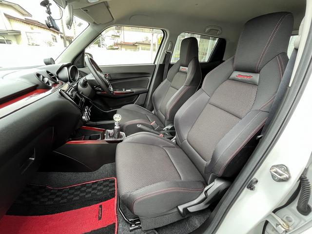 スイフトスポーツ ベースグレード 禁煙車 1オーナー 6速MT【Greddyフルエアロ】社外マフラー【クスコタワーバー】ADVAN17インチアルミ【ブーストメーター】クルーズコントロール ドライブレコーダー シートヒーター(44枚目)