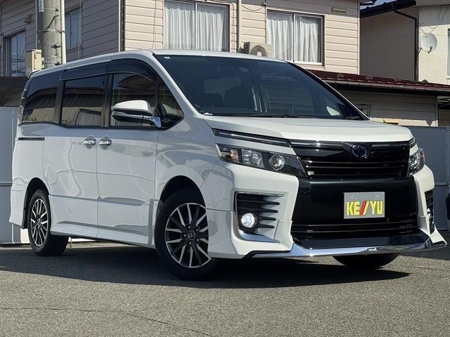 ヴォクシー ＺＳ　禁煙車　１オーナー　アルパイン１０インチナビ　フルセグＴＶ　Ｂｌｕｅｔｏｏｔｈ　バックカメラ　ステアリモコン　レーンアシスト　衝突軽減サポート【モデリスタエアロ】電動スライドドア　純正１６インチアルミ（14枚目）