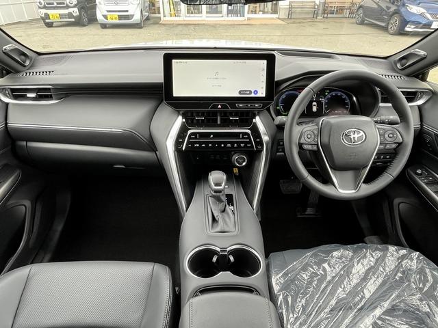 ハリアーハイブリッド Z レザーパッケージ 登録済未使用車 4WD 寒冷地仕様【ムーンルーフ】【衝突軽減システム】レーダークルーズコントロール レーンアシスト 純正ディスプレイオーディオ【JBLサウンド】全周囲カメラ デジタルインナーミラー(7枚目)